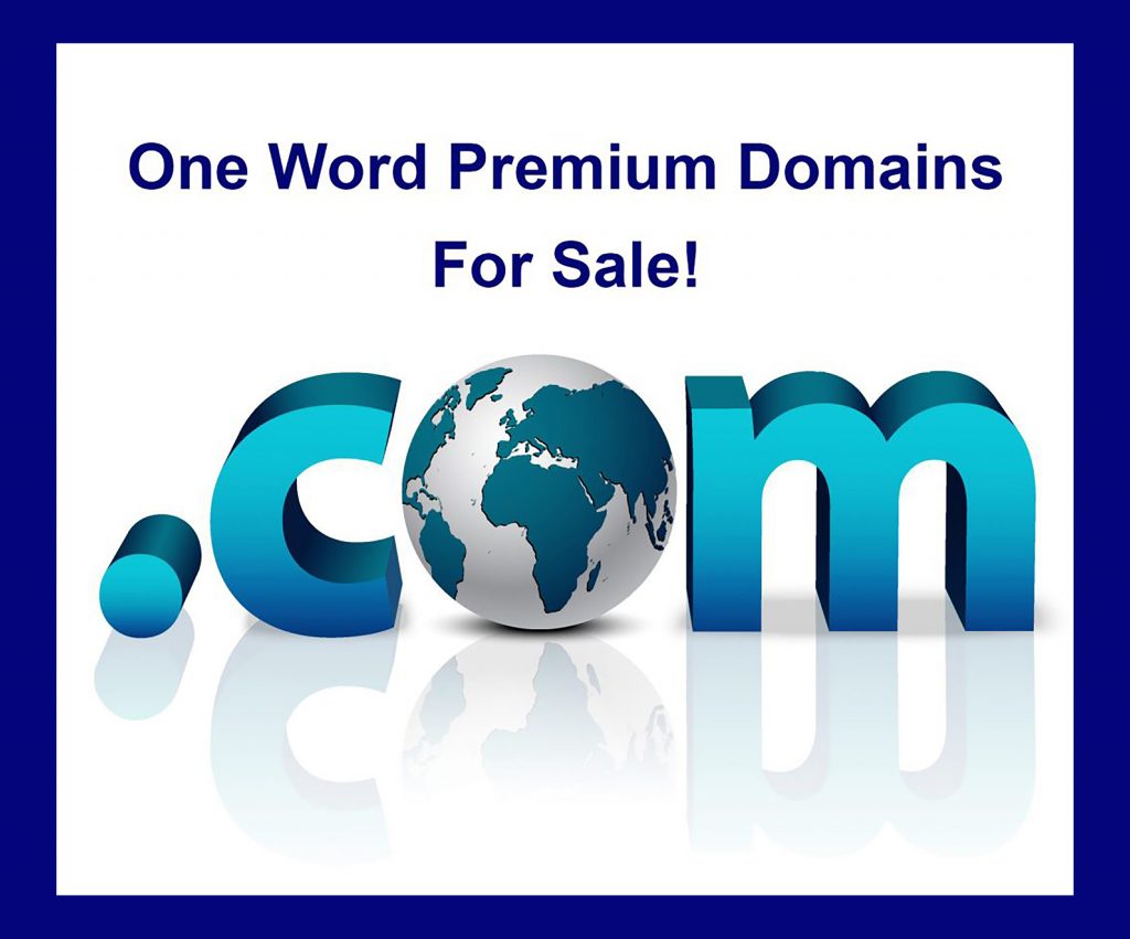 One Word Dot Com Domain Names for Sale